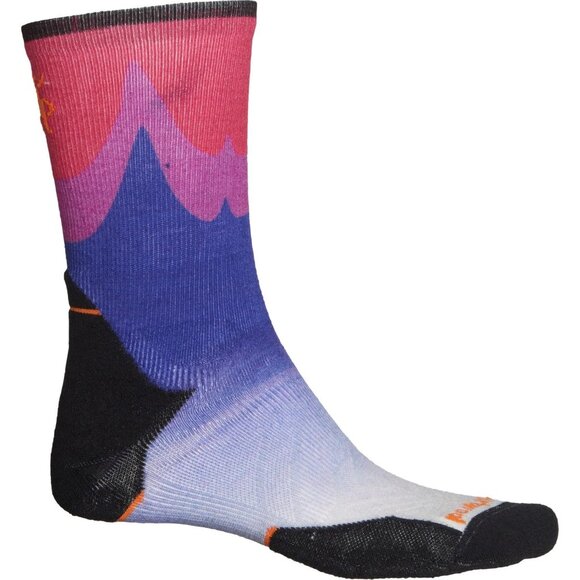 SmartWool Athlete Edition Run Print Socks - Merino Wool, Crew (For Men and Women - Picture 1 of 1
